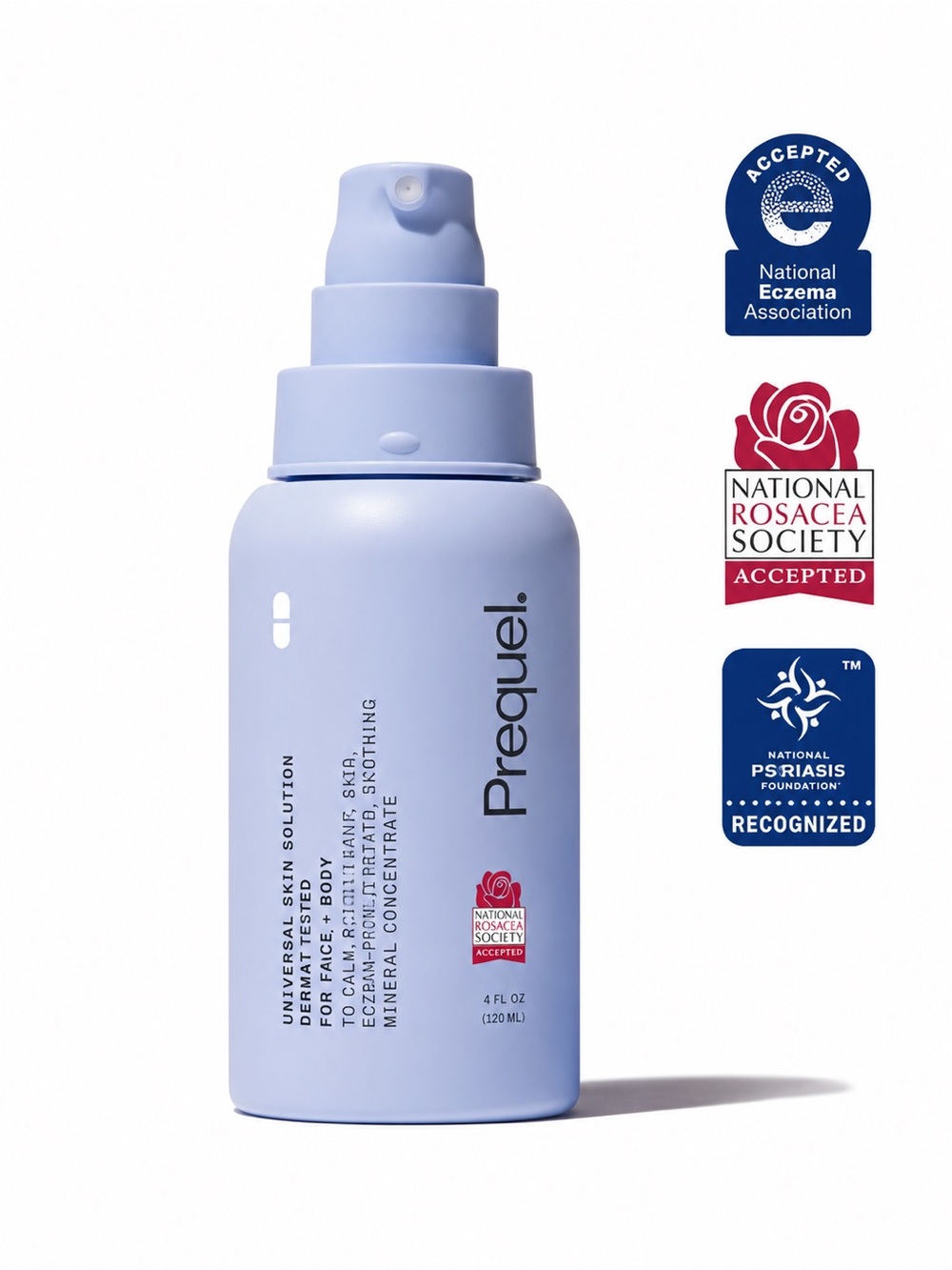 Prequel Universal Skin Solution Hypochlorous Acid Spray 4 oz Face & Body